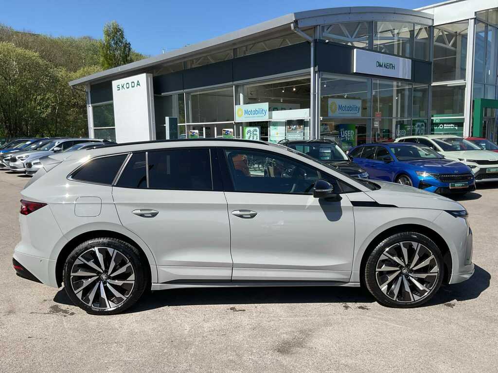 Skoda ENYAQ 210Kw 85X Sportline 82Kwh 4X4 Maxx YF26GYT Grey #4