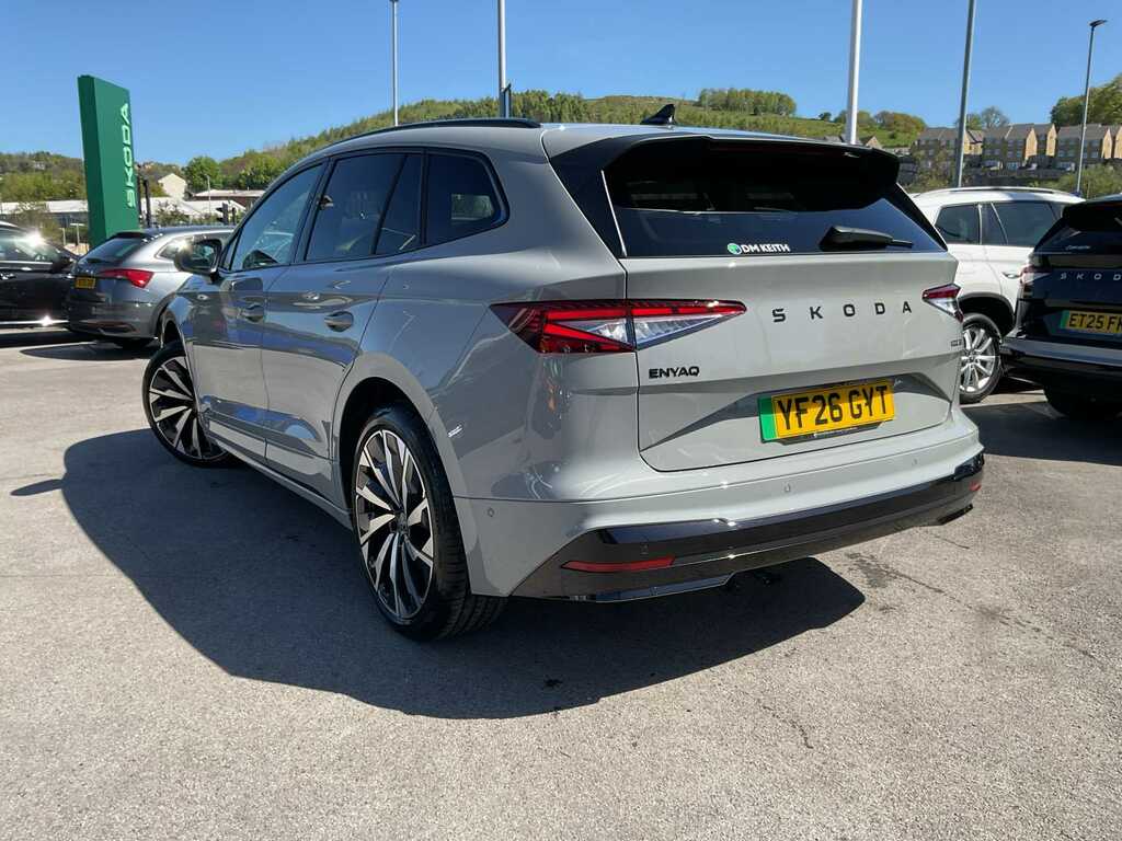 Skoda ENYAQ 210Kw 85X Sportline 82Kwh 4X4 Maxx YF26GYT Grey #3