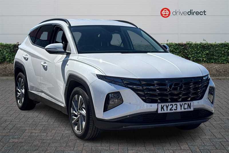 Hyundai Tucson 1.6 T-gdi Mhev Premium Suv Hybrid Dct E White