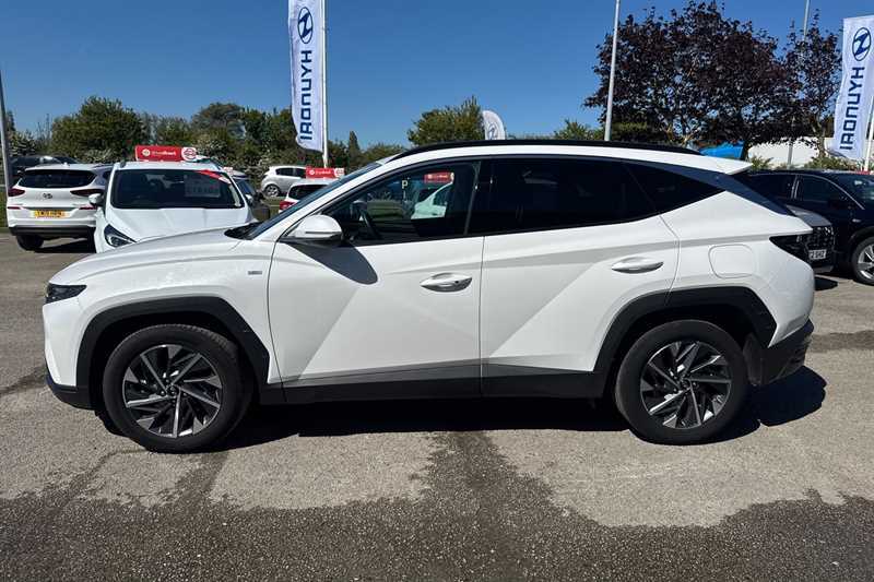Hyundai Tucson 1.6 T-gdi Mhev Premium Suv Hybrid Dct E KY23YCN White #2