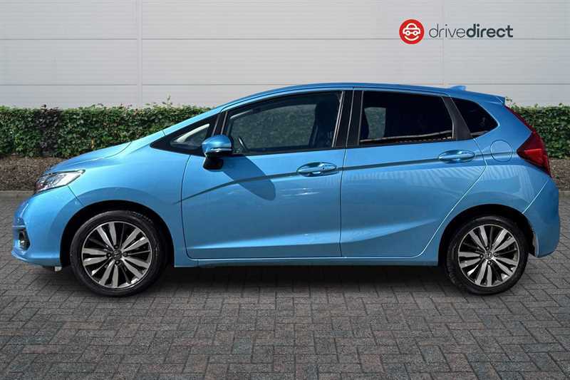 Honda Jazz 1.3 I-vtec Ex Navi Hatchback Cvt Euro 6 LP68TXS Blue #6
