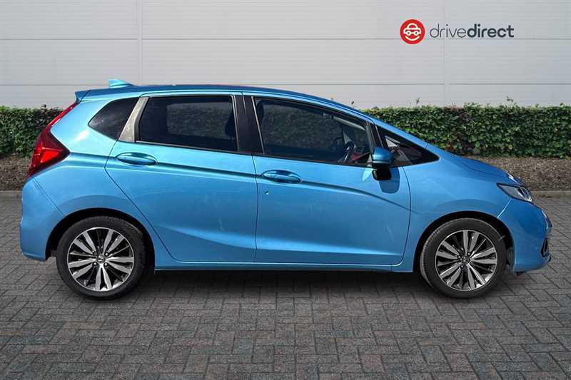 Honda Jazz 1.3 I-vtec Ex Navi Hatchback Cvt Euro 6 LP68TXS Blue #2