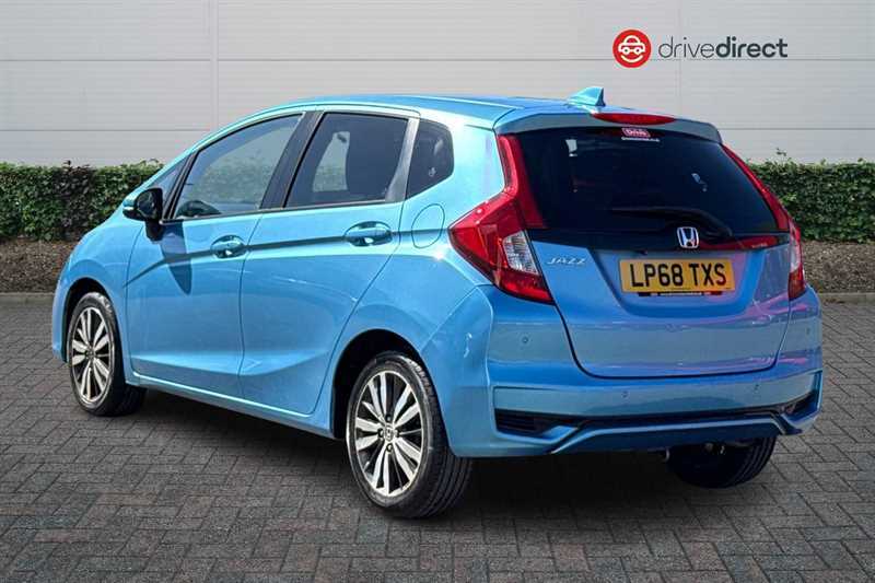 Honda Jazz 1.3 I-vtec Ex Navi Hatchback Cvt Euro 6 LP68TXS Blue #5