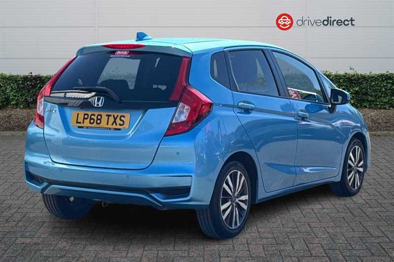 Honda Jazz 1.3 I-vtec Ex Navi Hatchback Cvt Euro 6 LP68TXS Blue #3