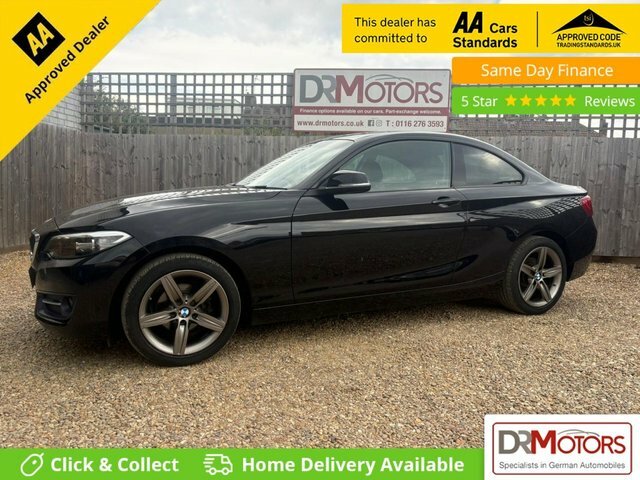 BMW 2 Series Gran Coupe 2.0 218D Sport Coupe Euro 6 S S Black