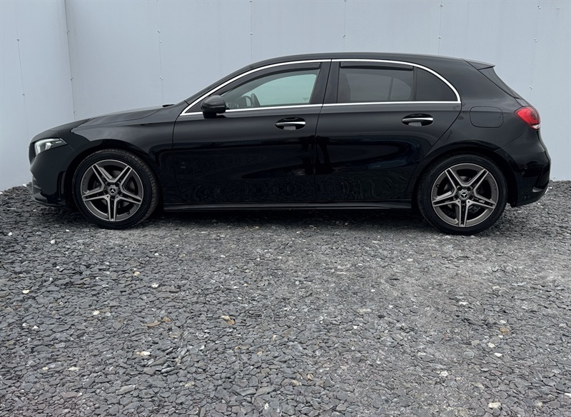Mercedes-Benz A Class 1.5 A180d Amg Line Premium Hatchback KM69CYE Black #4