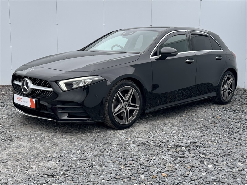 Mercedes-Benz A Class 1.5 A180d Amg Line Premium Hatchback KM69CYE Black #3