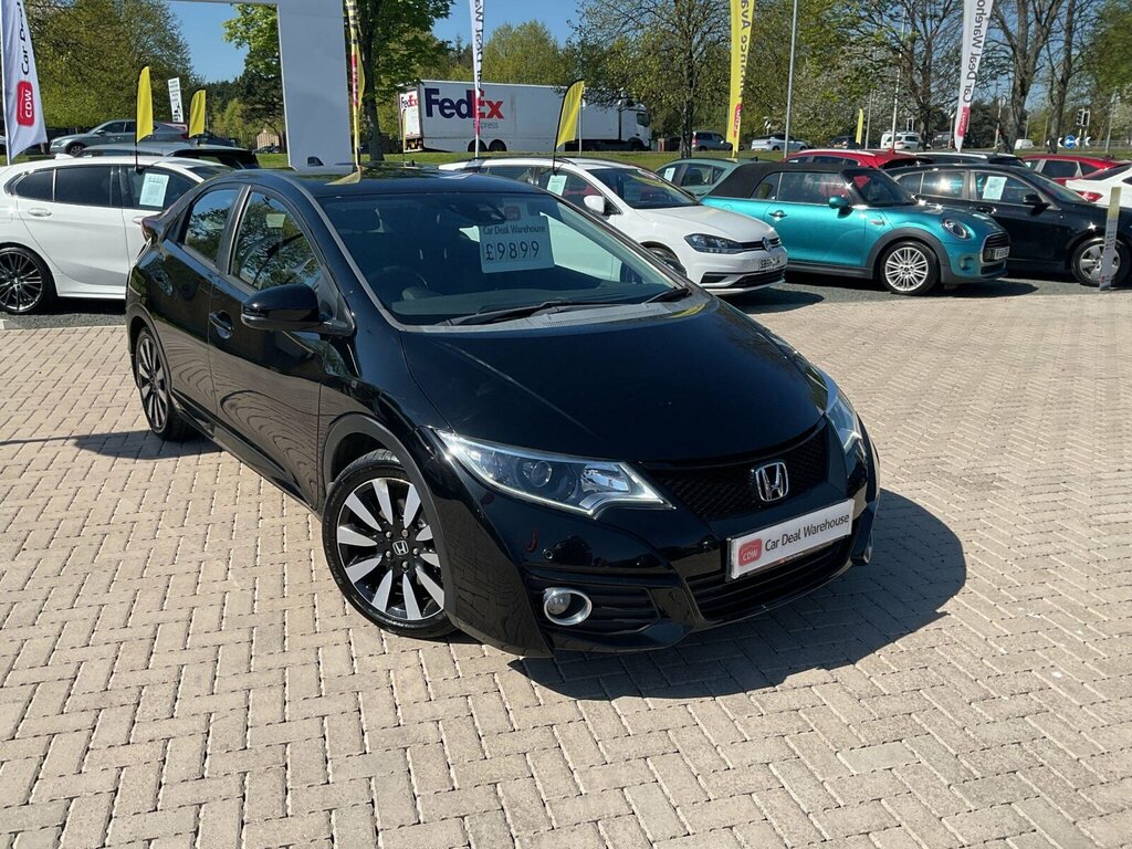 Honda Civic 1.8 I-vtec Se Plus Navi Euro 6 Ss Black
