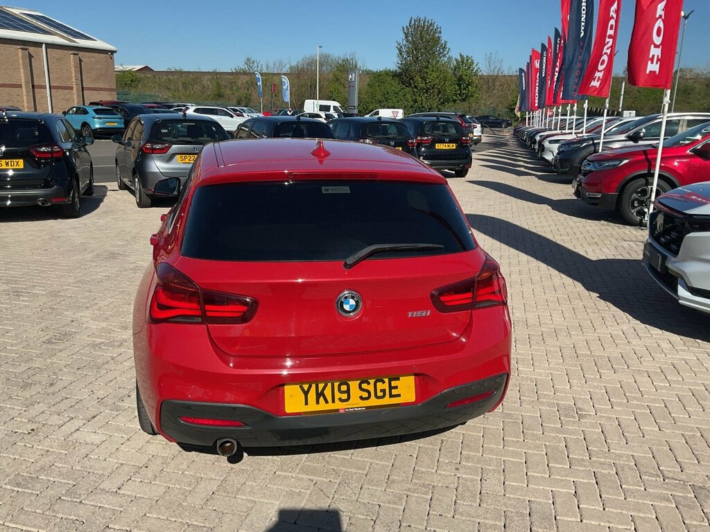 BMW 1 Series 1.5 118I Gpf M Sport Shadow Edition Euro 6 Ss 5 YK19SGE Red #6