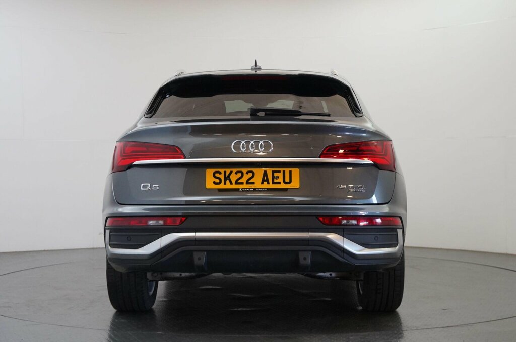 Audi Q5 2.0 Tfsi 45 S Line Sportback S Tronic Quattro Euro SK22AEU Grey #5
