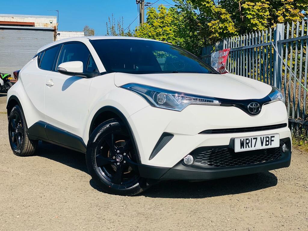 Toyota C-Hr Chr 1.2 Vvt-i Icon Fsh Ulez Free Mot May 27 White
