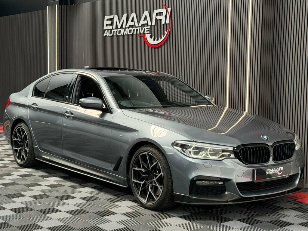 BMW 5 Series 3.0 540I M Sport Xdrive Euro 6 Ss Blue #6