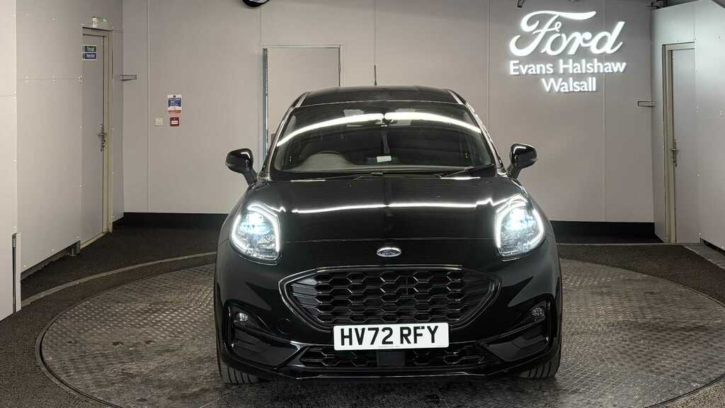 Ford Puma 1.0 Ecoboost Hybrid Mhev St-line Dct 2022 HV72RFY Black #3