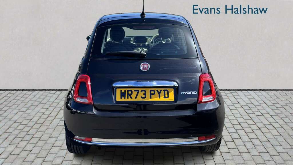 Fiat 500 1.0 Mild Hybrid 2023 WR73PYD Black #4