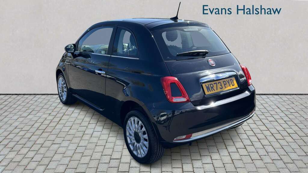 Fiat 500 1.0 Mild Hybrid 2023 WR73PYD Black #2