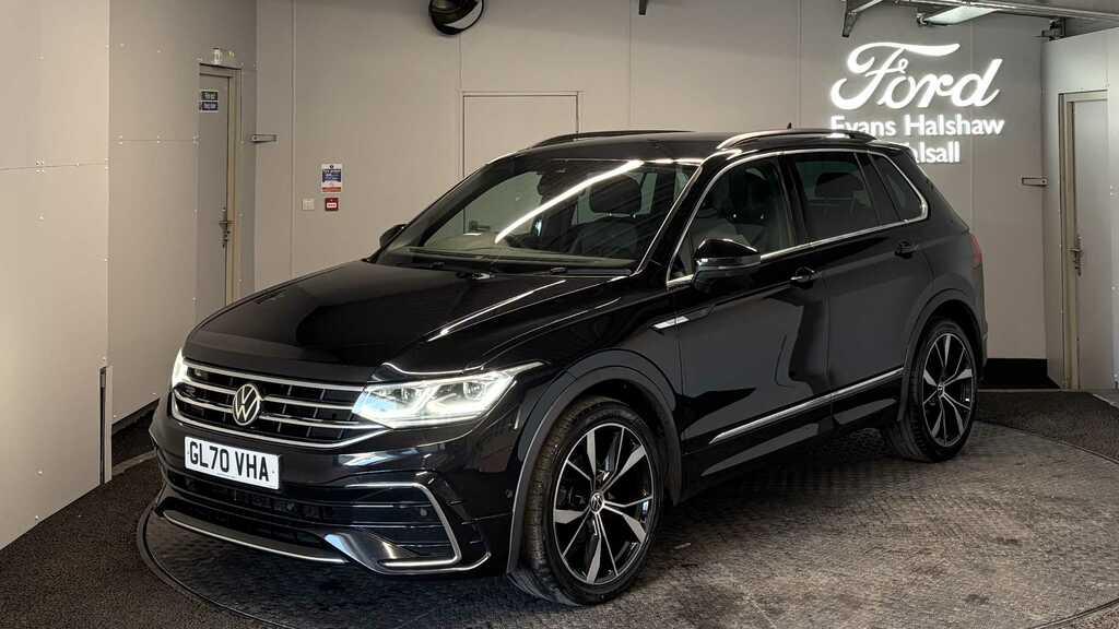 Volkswagen Tiguan 1.5 Tsi 150 R-line Dsg 2021 GL70VHA Black #2