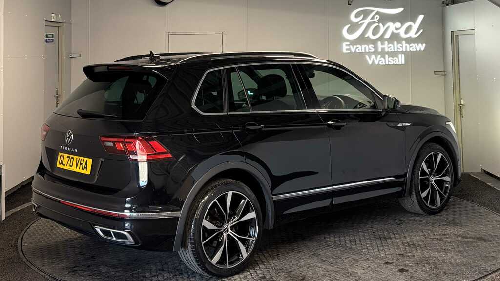 Volkswagen Tiguan 1.5 Tsi 150 R-line Dsg 2021 GL70VHA Black #5