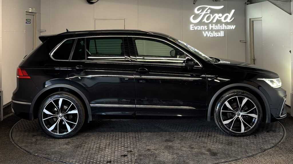Volkswagen Tiguan 1.5 Tsi 150 R-line Dsg 2021 GL70VHA Black #4