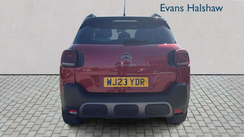 Citroen C3 Aircross 1.2 Puretech 130 Shine Plus Eat6 2023 WJ23YDR Red #4