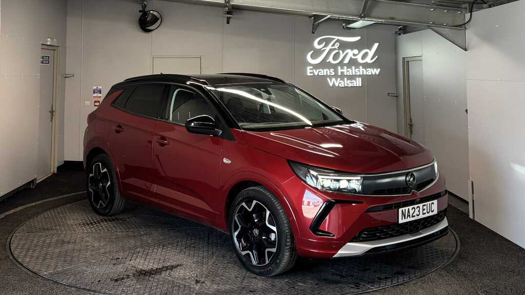 Vauxhall Grandland 1.2 Turbo Ultimate 2023 Red