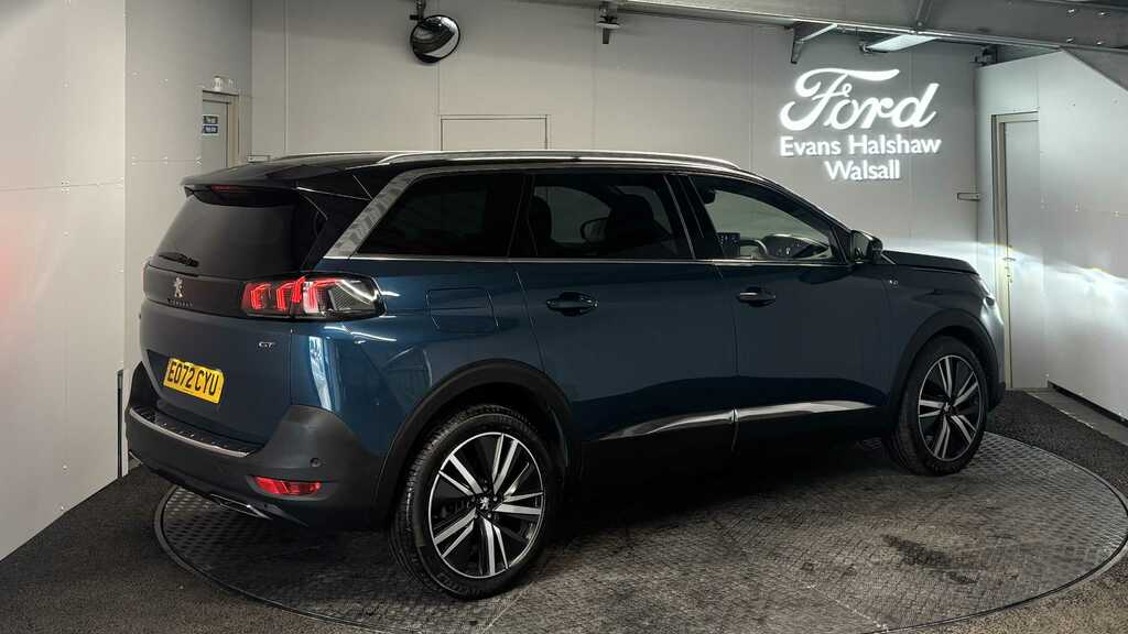 Peugeot 5008 1.2 Puretech Gt Premium Eat8 2023 EO72CYU Blue #5