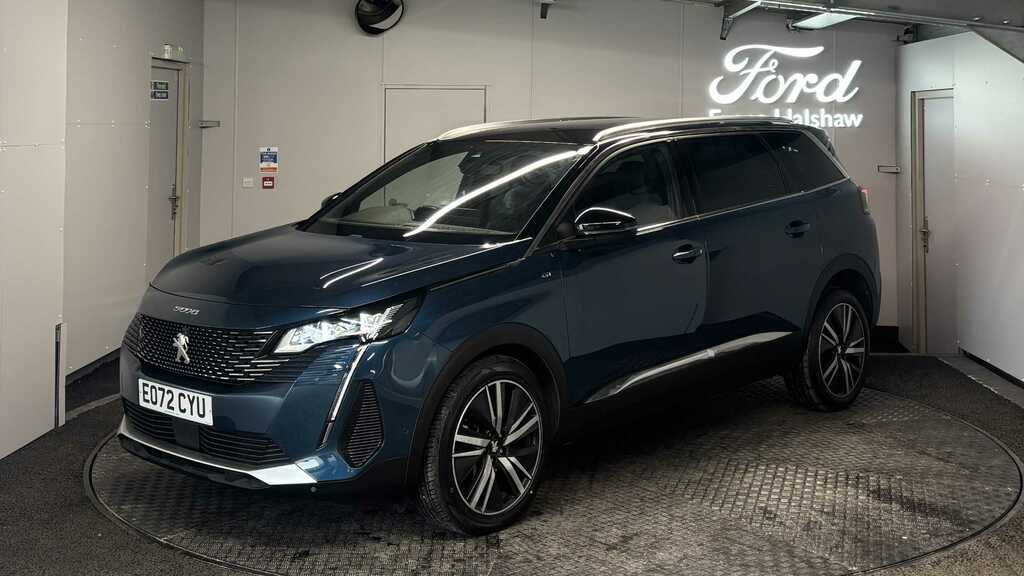 Peugeot 5008 1.2 Puretech Gt Premium Eat8 2023 EO72CYU Blue #3