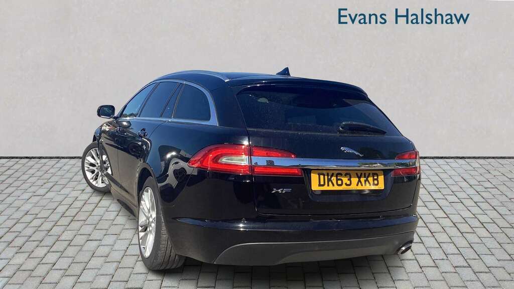 Jaguar XF 2.2D 200 Sport 2013 DK63XKB Black #2