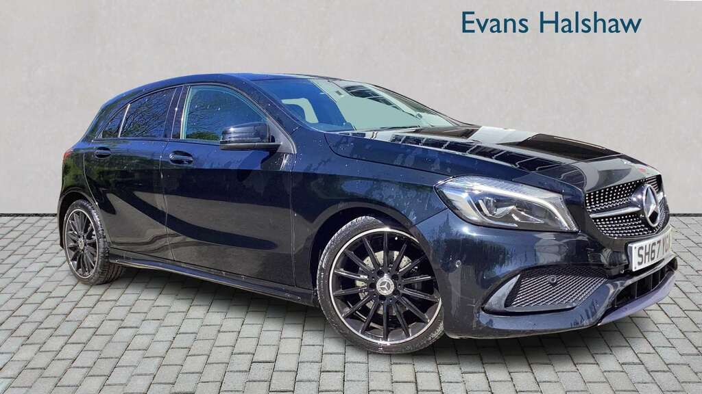 Mercedes-Benz A Class A200d Amg Line Premium 2017 Black