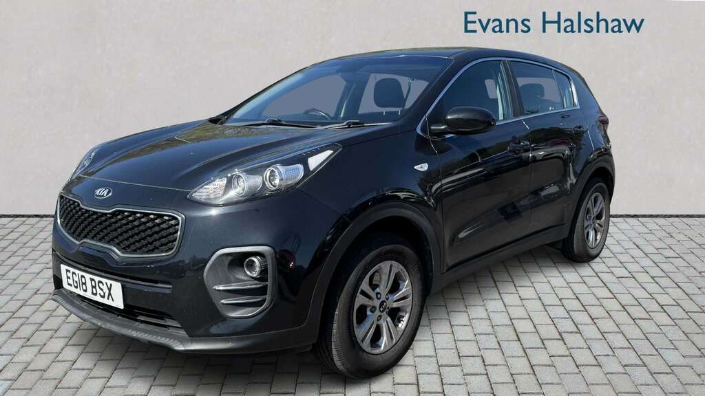Kia Sportage 1.6 Gdi Isg 1 2018 EG18BSX Black #3