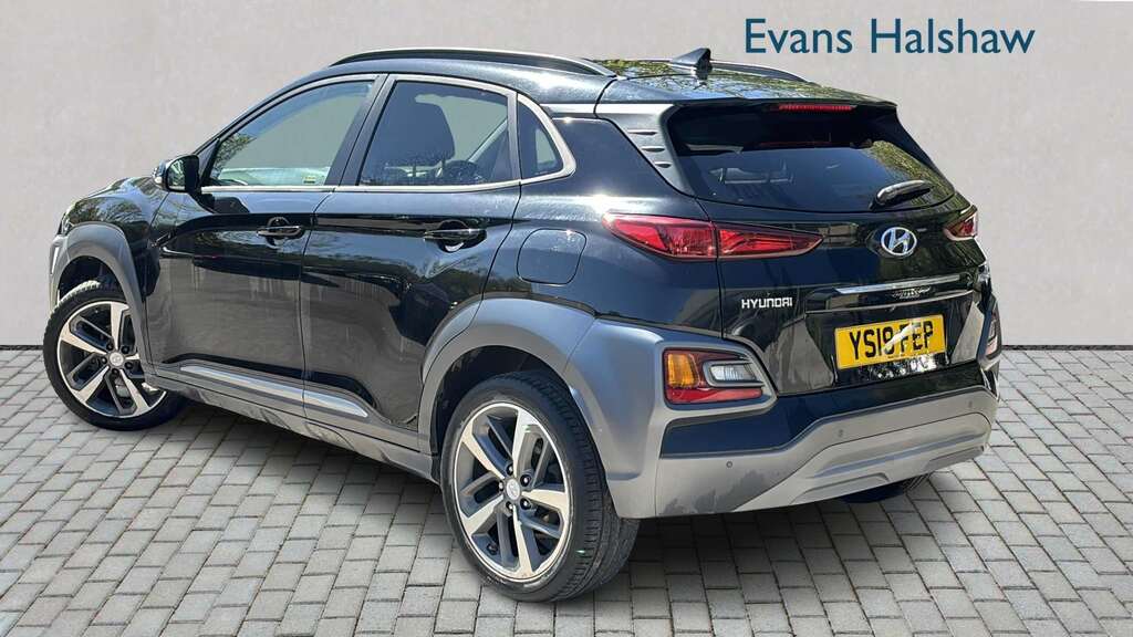 Hyundai Kona 1.0T Gdi Blue Drive Premium 2019 YS19FEP Black #3