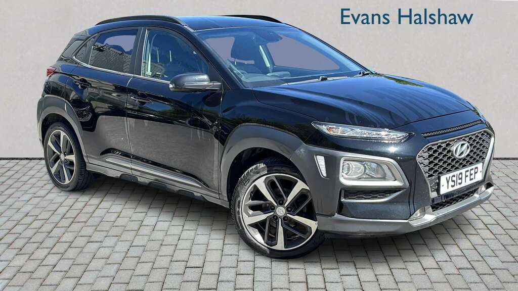 Hyundai Kona 1.0T Gdi Blue Drive Premium 2019 Black