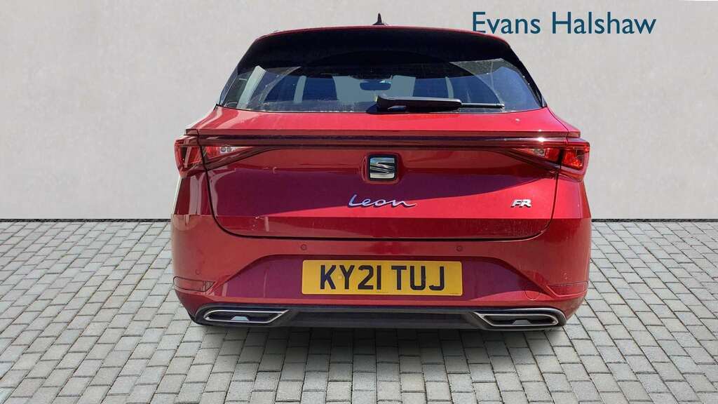 Seat Leon 1.5 Tsi Evo 150 Fr Sport 2021 KY21TUJ Red #5