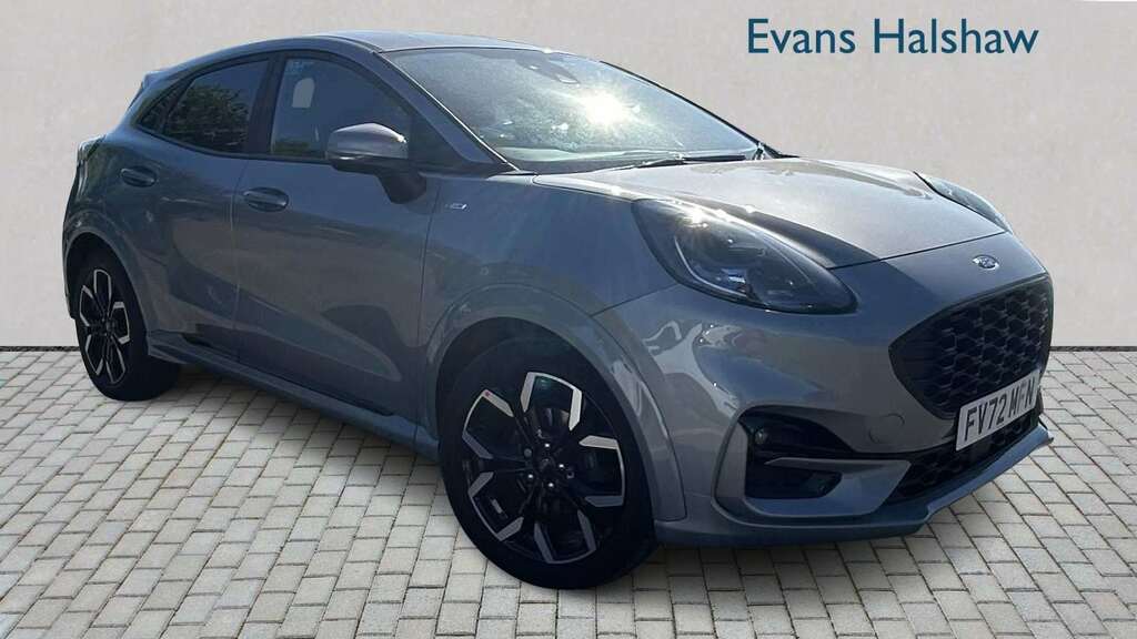 Ford Puma 1.0 Ecoboost Hybrid Mhev 155 St-line X 2023 FV72MFN Silver