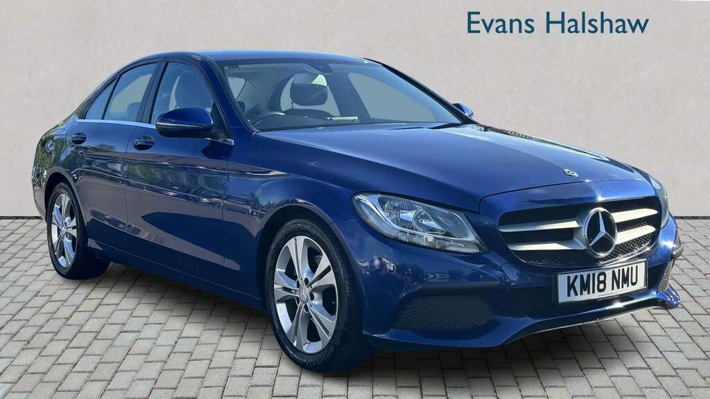 Mercedes-Benz C Class C220d Se Executive Edition 9G-tronic 2018 Blue