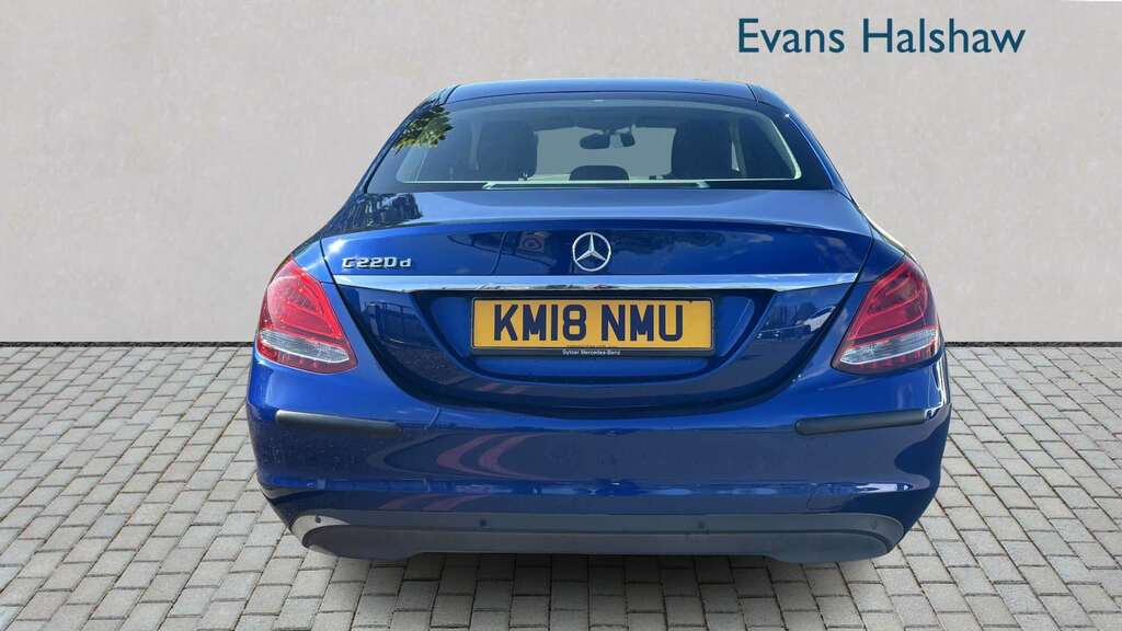 Mercedes-Benz C Class C220d Se Executive Edition 9G-tronic 2018 KM18NMU Blue #5