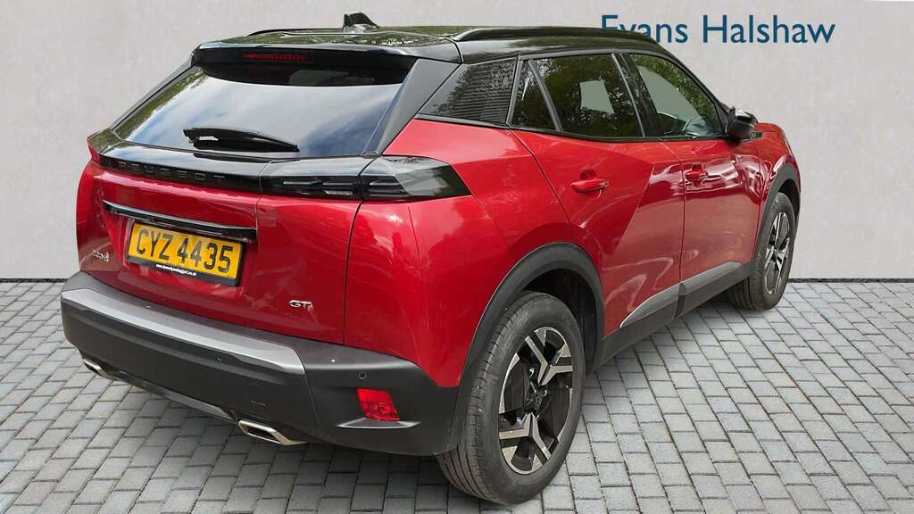 Peugeot 2008 1.2 Puretech 130 Gt Eat8 2023 CYZ4435 Red #4