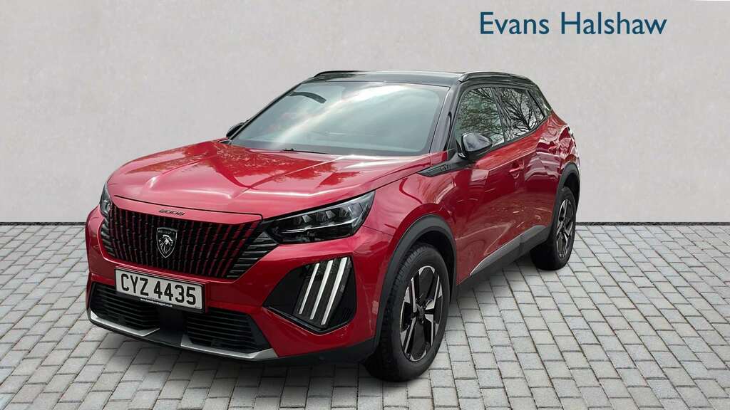 Peugeot 2008 1.2 Puretech 130 Gt Eat8 2023 CYZ4435 Red #2
