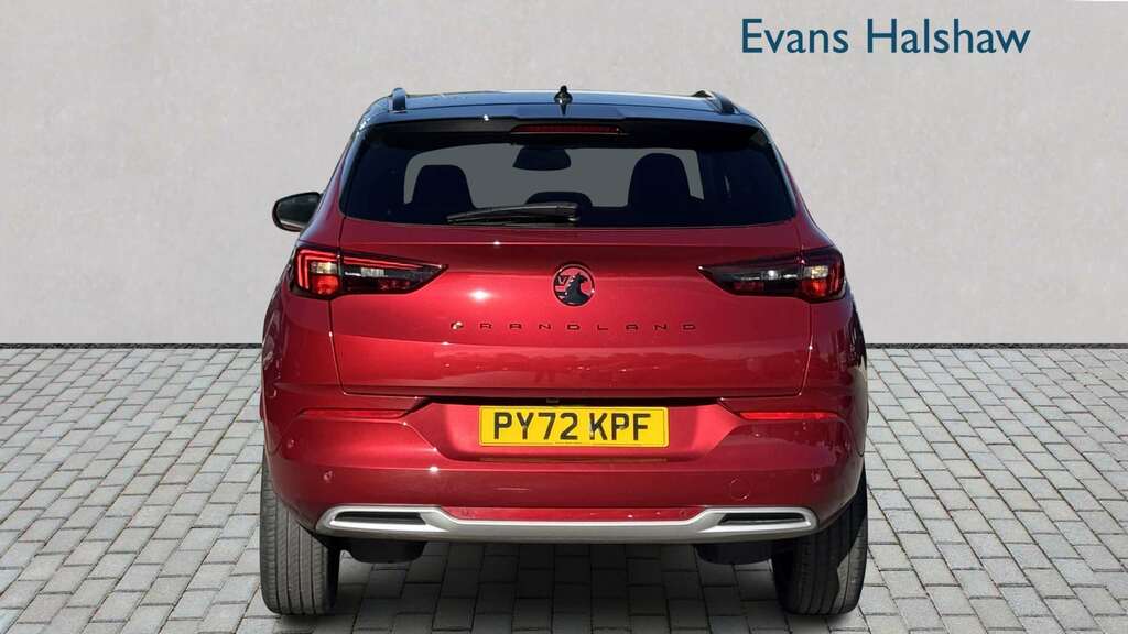 Vauxhall Grandland 1.5 Turbo D Ultimate 2023 PY72KPF Red #5
