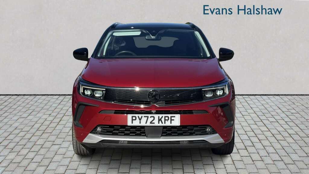 Vauxhall Grandland 1.5 Turbo D Ultimate 2023 PY72KPF Red #4