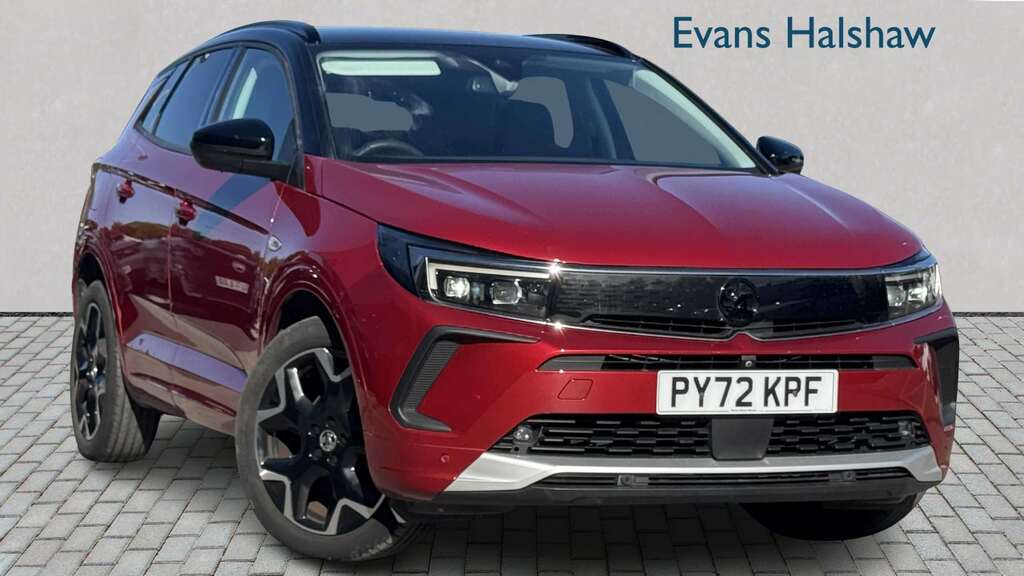 Vauxhall Grandland 1.5 Turbo D Ultimate 2023 Red
