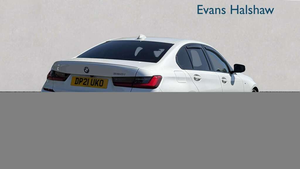 BMW 3 Series 320I M Sport Step 2021 DP21UKO White #2
