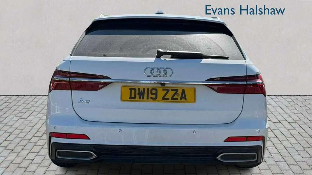 Audi A6 40 Tdi S Line S Tronic 2019 DW19ZZA White #4