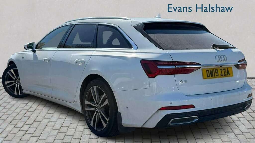 Audi A6 40 Tdi S Line S Tronic 2019 DW19ZZA White #2