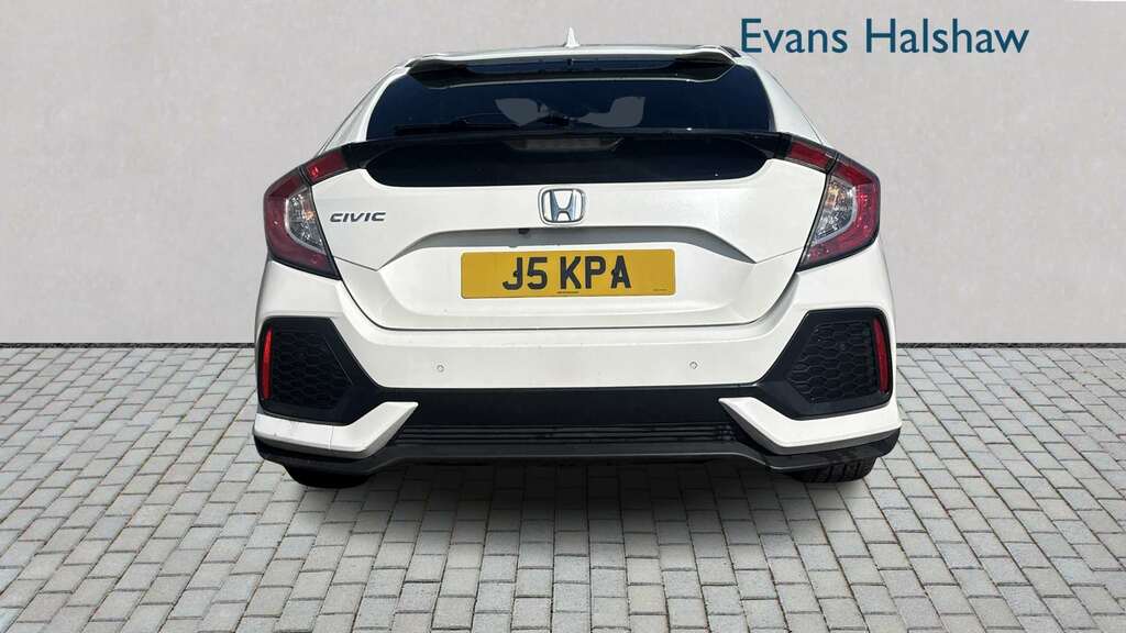 Honda Civic 1.5 Vtec Turbo Prestige Cvt 2020 White #5