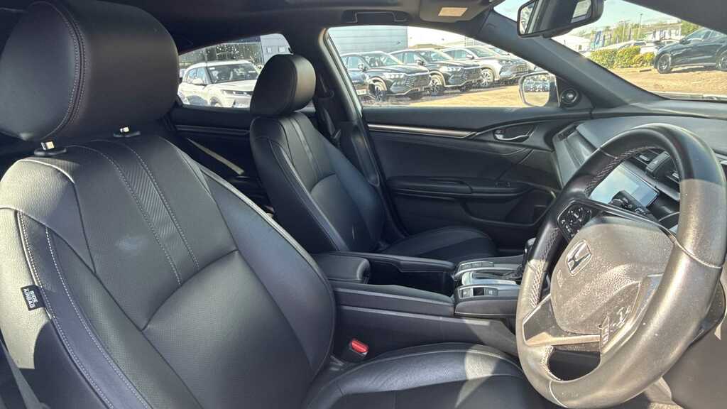 Honda Civic 1.5 Vtec Turbo Prestige Cvt 2020 White #3