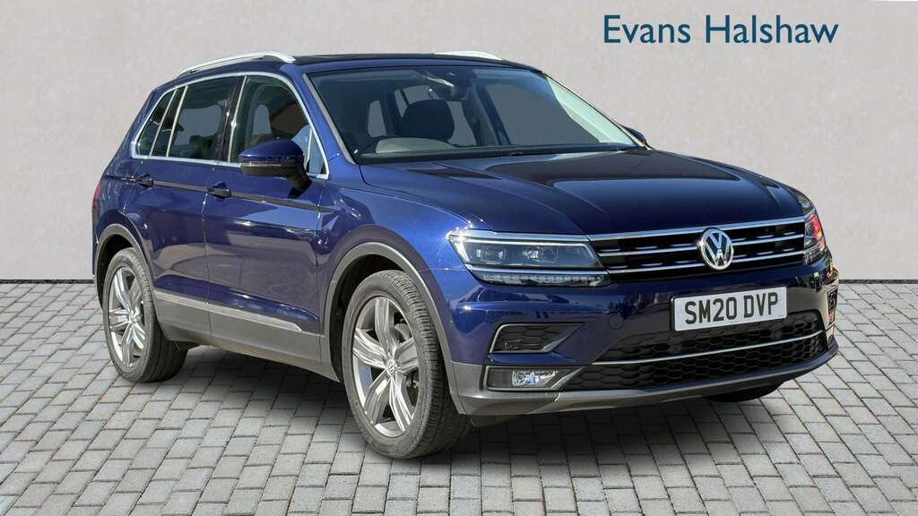 Volkswagen Tiguan 2.0 Tdi 150 4Motion Sel 2020 Blue