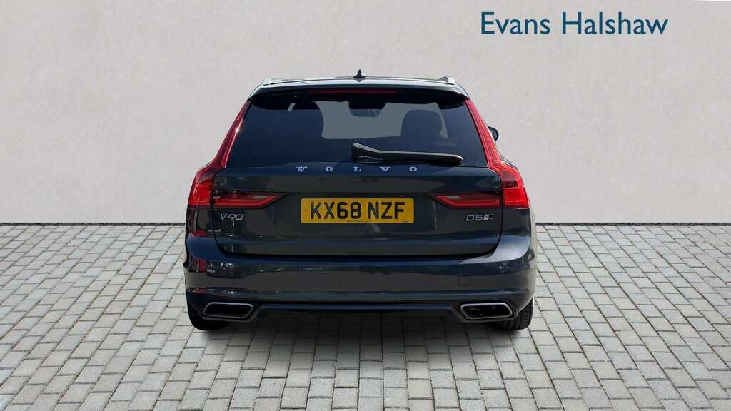Volvo V90 2.0 D5 Powerpulse R Design Awd Geartronic 2018 KX68NZF Grey #4