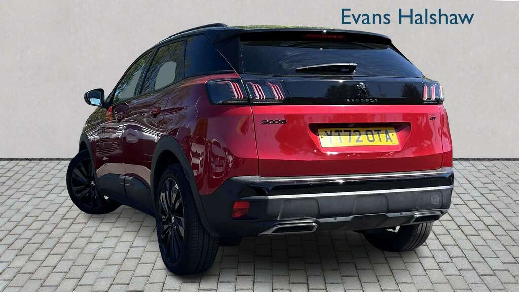 Peugeot 3008 1.2 Puretech Gt 2022 YT72OTA Red #2