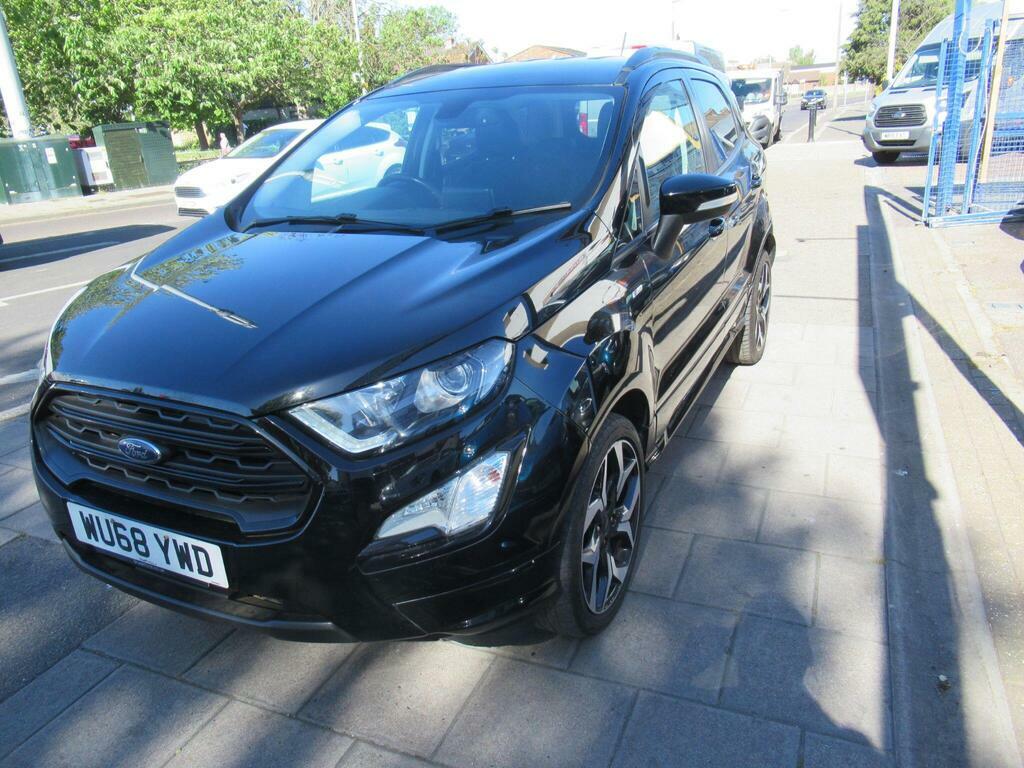 Ford Ecosport 1.0T Ecoboost St-line Euro 6 S S WU68YWD Black #4