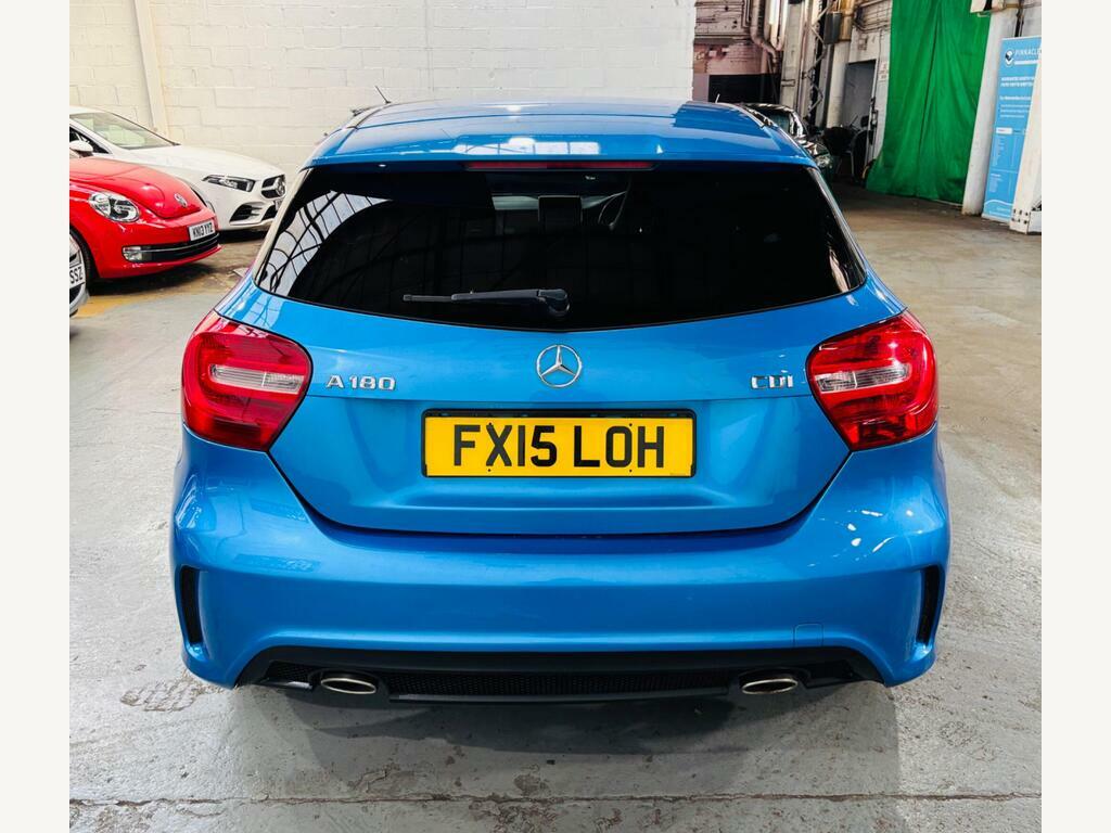 Mercedes-Benz A Class 1.5 A180 Cdi Amg Sport 7G-dct Euro 6 S S FX15LOH Blue #5